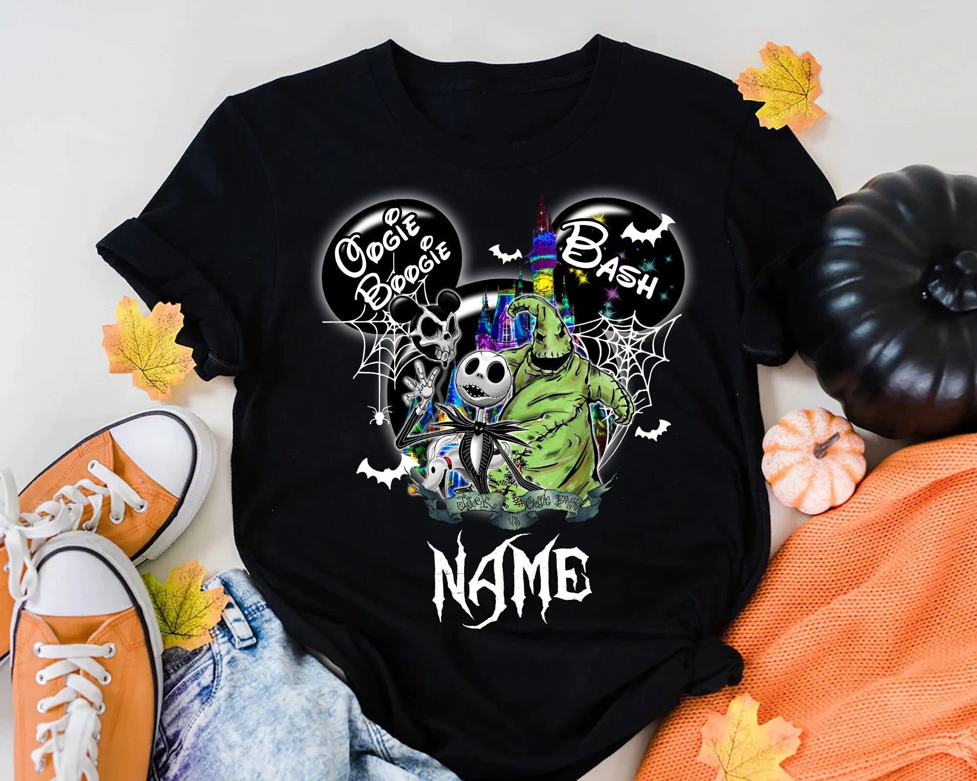 Discover Jack And Sally Halloween Shirt, Oogie Boogie Bash Shirt