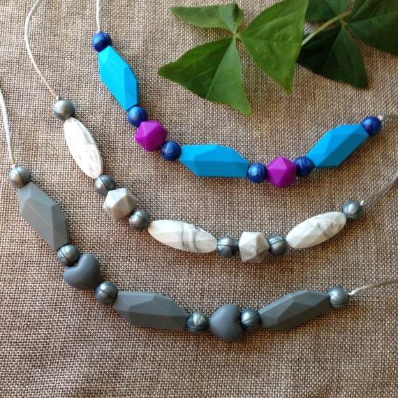 silicone teething necklace safety