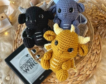 Baby Crochet Dragons: Plush Toys Inspired by Fourth Wing