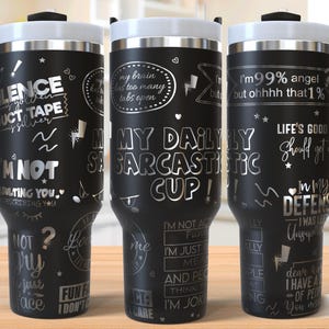 Funny Sarcastic 40oz Tumbler Laser Engraving Wrap, Sarcastic Tumbler Laser svg, 40oz Laser Engraved Svg, Laser Engraving Svg, Laser Rotary