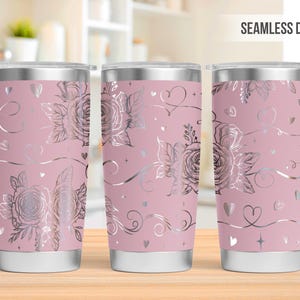 Roshjärta 20oz Tumbler lasergraverad wrap, Alla hjärtans dag Tumbler laser svg, 20oz lasergraverad svg, lasergraverings svg, laserroterande