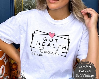Plexus Gut Health Coach Comfort Colors® Shirt, Plexus Swag,  Plexus Gift Idea, Pink Drink, Plexus Diamond Christmas Gift, Team Incentive