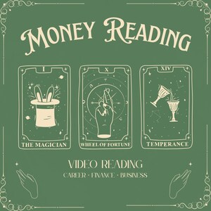 Personalized Money Tarot Reading (15 Minutes) | Video Recorded Reading