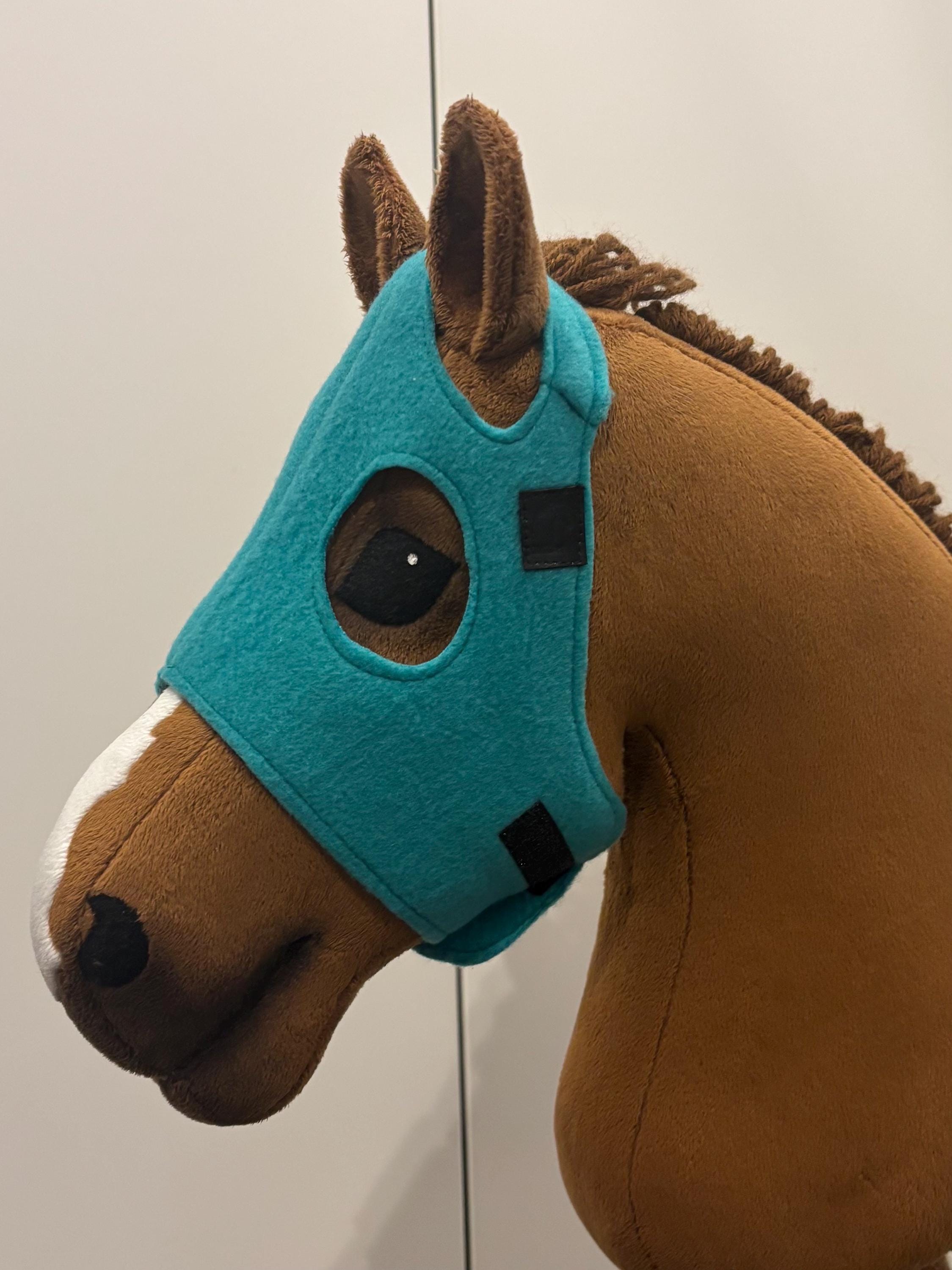 Coussin De Cheval Lemieux Avec Oreilles Assorties – Couleur Teal (neuf)