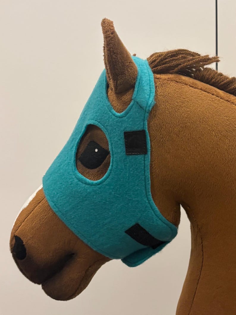 Hobby Horse Fleece Mask( Horse Not Included) - Etsy