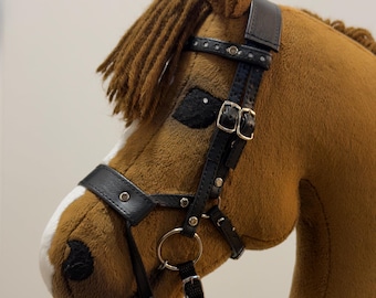 High jump Bridle for hobby horse (horse not included)