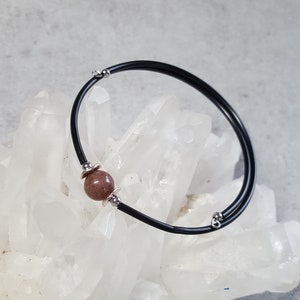 Purple aventurine bracelet, Wicca jewelry simple bracelet mindfulness gift