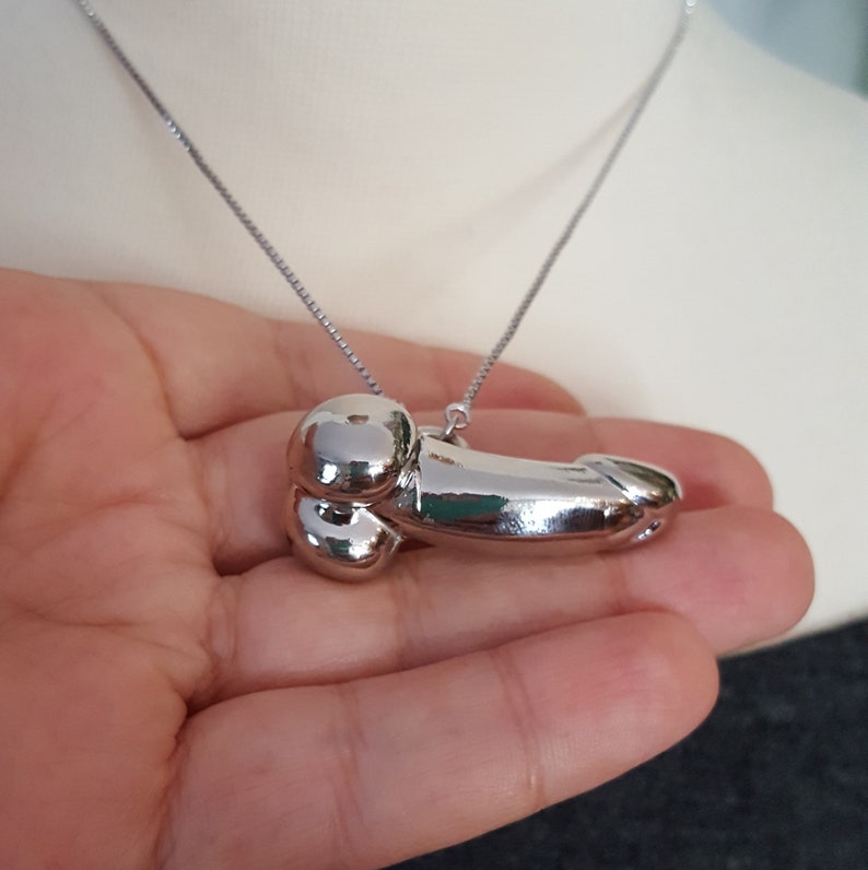 Penis Pendant, penis necklace, mature gift image 5