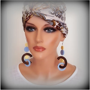 Big statement earrings, extra long earrings, bold earrings, oversize earrings, geometric earrings, gipsy earrings image 7