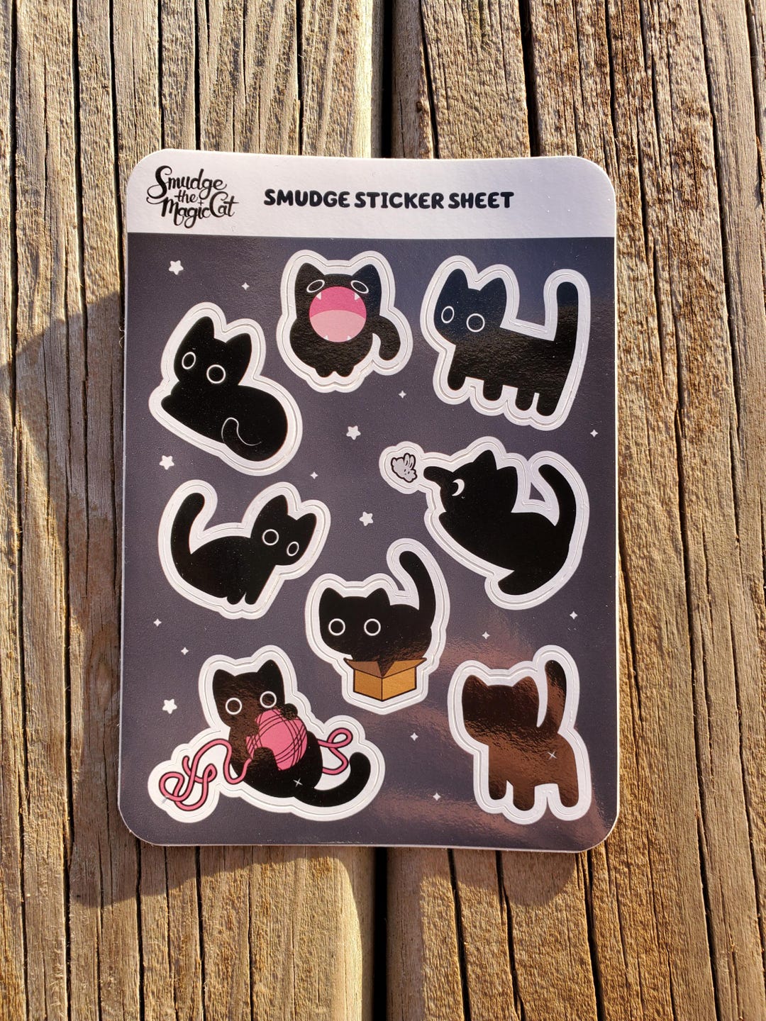 Smudge Sticker Sheet - Etsy