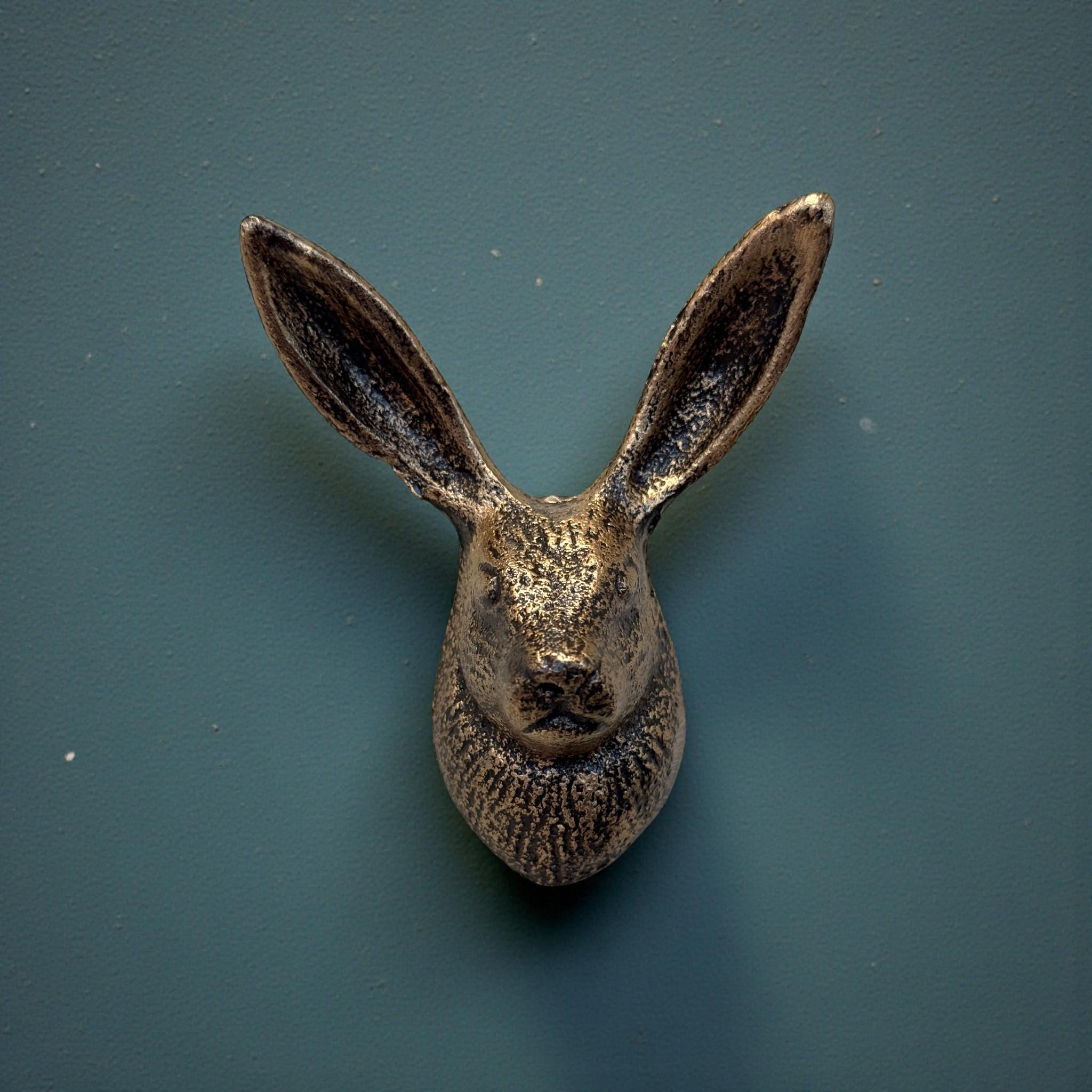 Cast Metal Rabbit - Etsy