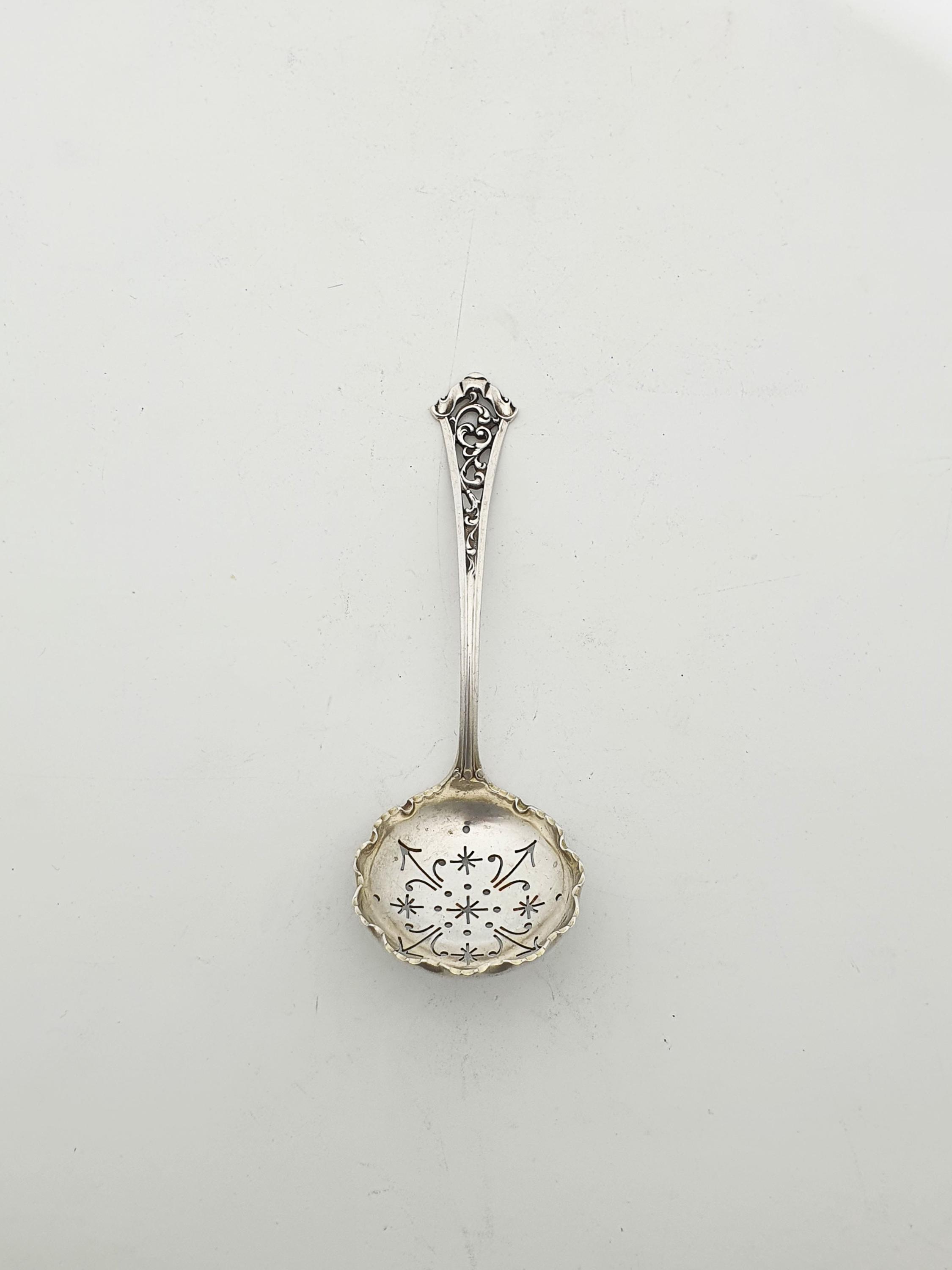 Grande Cuillère Percée Vintage En Métal (laiton/bronze) – Déco Murale, Art Ancien