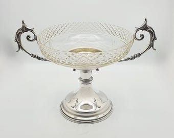 アールデコ調シルバーエナメルティースプーン6本セット 1933年製