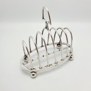 Antique Victorian SS Coy Silver-Plated Toast Rack c.1890 | 19th Century Breakfast Server | Vintage Tableware
