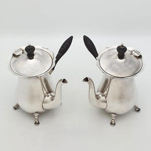Gorgeous Pair of Antique Edwardian Café Au Lait Pots – circa 1905