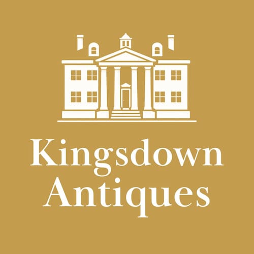 アールデコ調シルバーエナメルティースプーン6本セット 1933年製