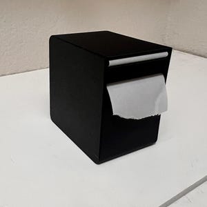 Label Dispenser | Desktop Label Roll Holder | Easy Peel Sticker Dispenser for Shipping, Packaging, and Organization