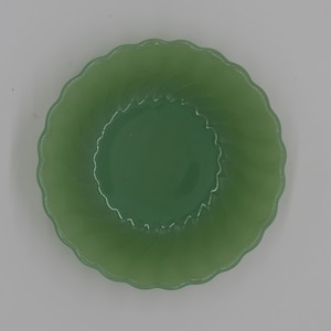 FireKing Jadeite Small Scalloped Dish
