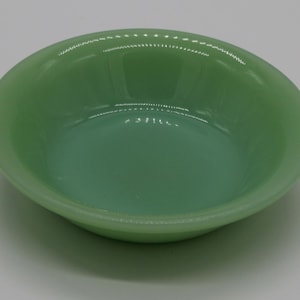 FireKing Jadeite Fruit Desert Bowl