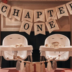 Chapter One Birthday Banner | Digital Download