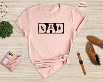Disc Golf Dad, Disc Golf Shirt, Disc Golf Player, Disc Golf Gift, Frisbee Golf Shirt, Disc Golf T-Shirt, Funny Disc Golf, Disc Golf Daddy