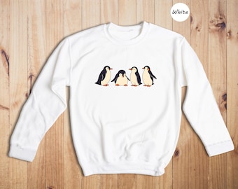Penguin Sweatshirt, Animal Sweatshirt, Dancing Penguin Sweater, Funny Penguin Sweater, Cute Animal Sweatshirt, Cute Animal Lover