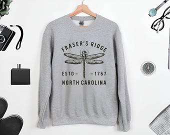 Fraser's Ridge Sweatshirt, Sassenach sweater, Claire sweatshirt, Fraser Outlander Hoodie, Fraser's Ridge Crewneck