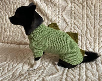 Pull d'Halloween pour chien : vêtements en tricot confortables pour animaux de compagnie, jolie tenue d'automne pour petits chiens