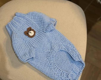 Crochet Dog Sweater - Cute Gift For Dog, Large Dog Clothes, Cozy Dog Outfit