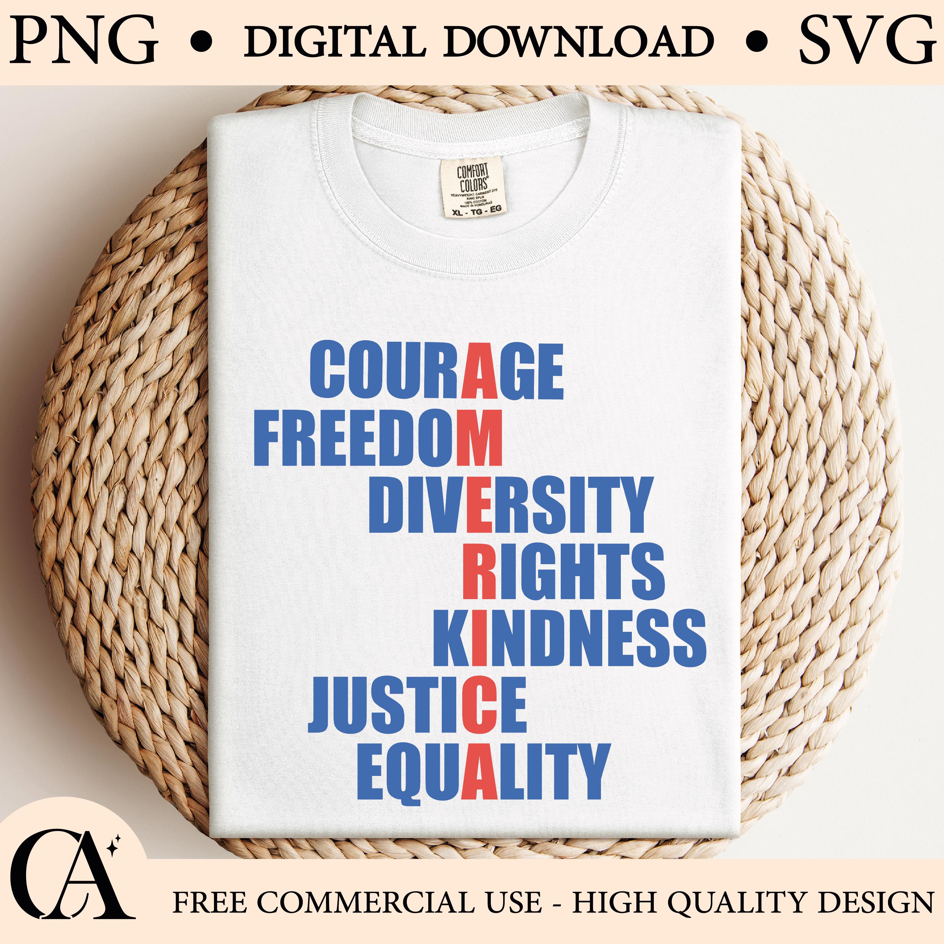 Patriotic America Word Art: USA Pride, 4th of July (Digital Download SVG/PNG)
