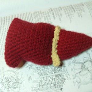 Crochet Pattern, Plush Liver Anatomical Amigurumi image 3