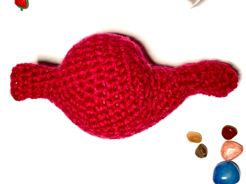 Crochet Pattern, Stomach Plush, Anatomical Amigurumi image 7