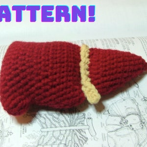 Crochet Pattern, Plush Liver Anatomical Amigurumi image 1