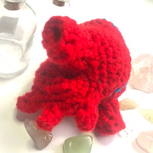 Crochet Pattern, Anatomical Heart Plush Anatomical Amigurumi image 6