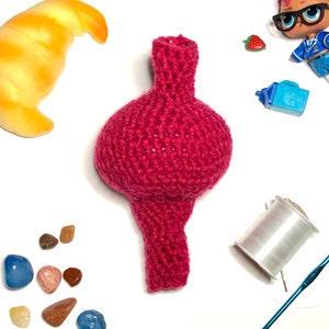 Crochet Pattern, Stomach Plush, Anatomical Amigurumi image 8