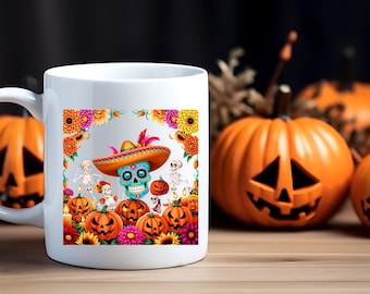 Simpatico design di Halloween per sublimazione / PDF e PNG stampabili / Download immediato
