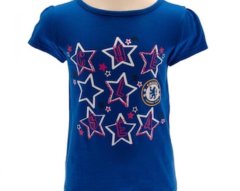 Chelsea FC Baby/ Toddler Girl Tee - Football Baby Clothing - Official Merchandise