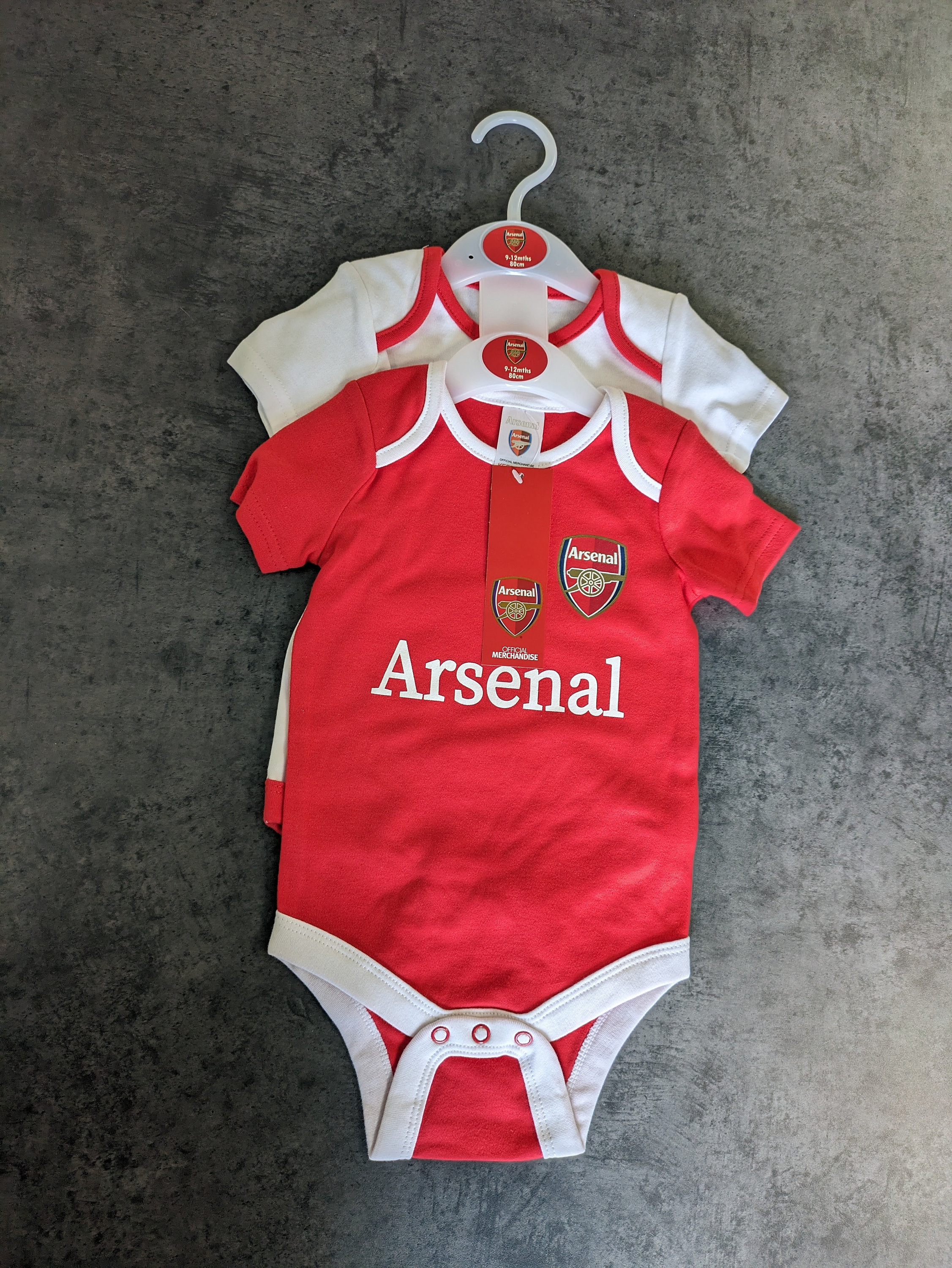 Baby Sleepsuit Arsenal Baby Grow Girl Born To Love Arsenal Just