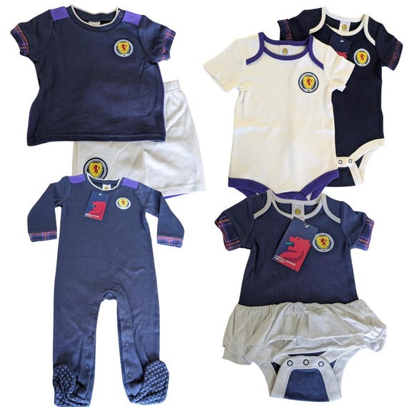 Scotland FC Baby Clothing Vests, Sleepsuits, Tutu and Baby Kits