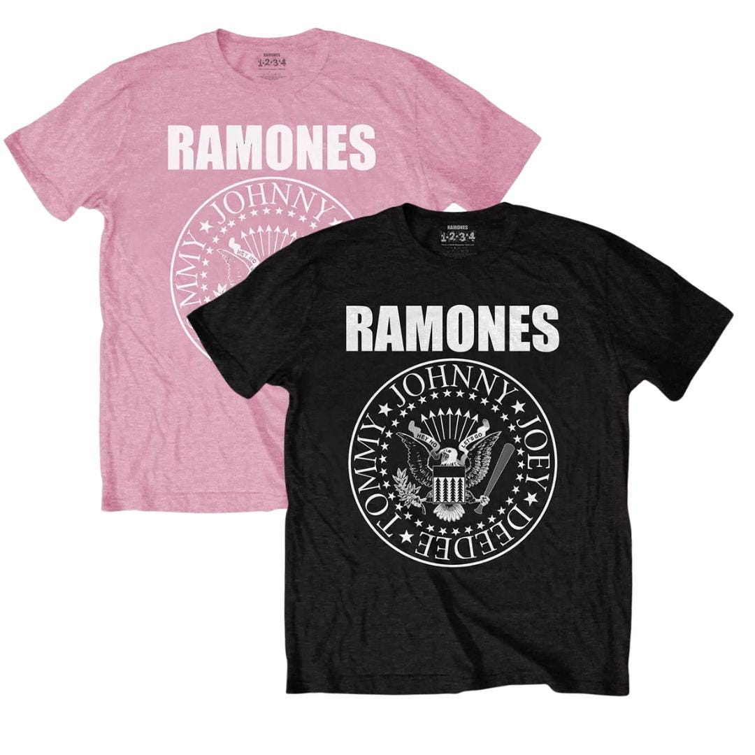 高品質の人気 Pink Ramones Shirt - Etsy ミュージシャン