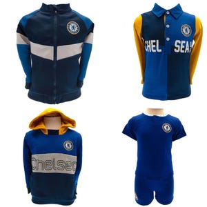 Chelsea FC Baby Clothing - Baby Kit, Track Top, Hoody and Jersey