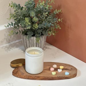 Sweetheart Message Reveal Candle – Melt & Reveal Gift Candle – Handmade Surprise Candle – Decorative Heart Messages – Unique Gift Candle