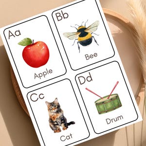 ABC Flashcards, Alphabet Flash Cards, Printable Flashcards, Language Learning, Flash Cards, Homeschool Resources, Early Years