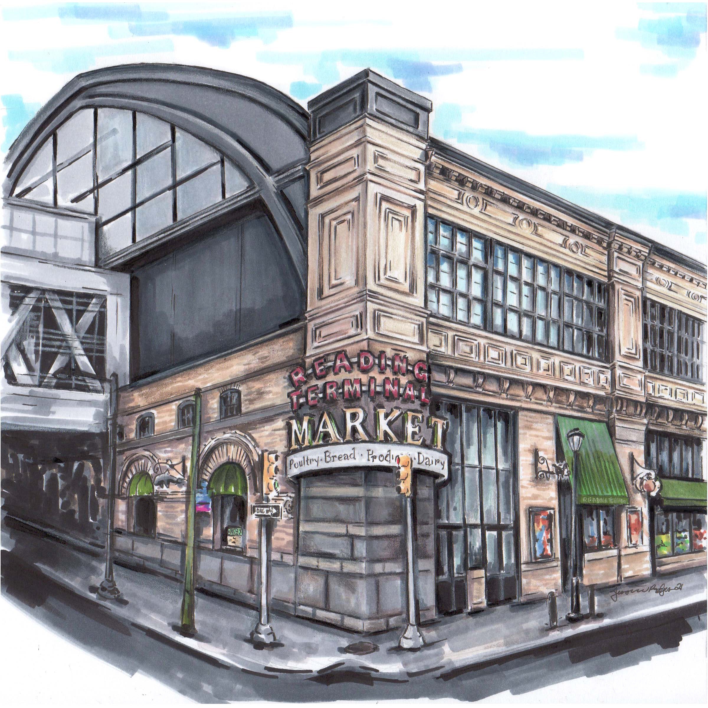 High Quality Art Print of an Original Pencil and Marker