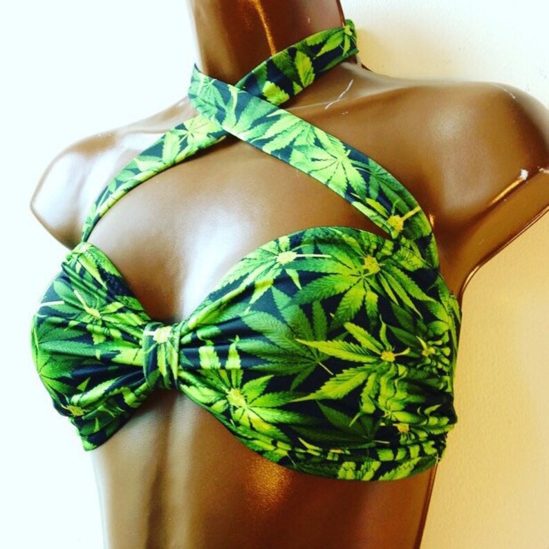 weed bathing suit