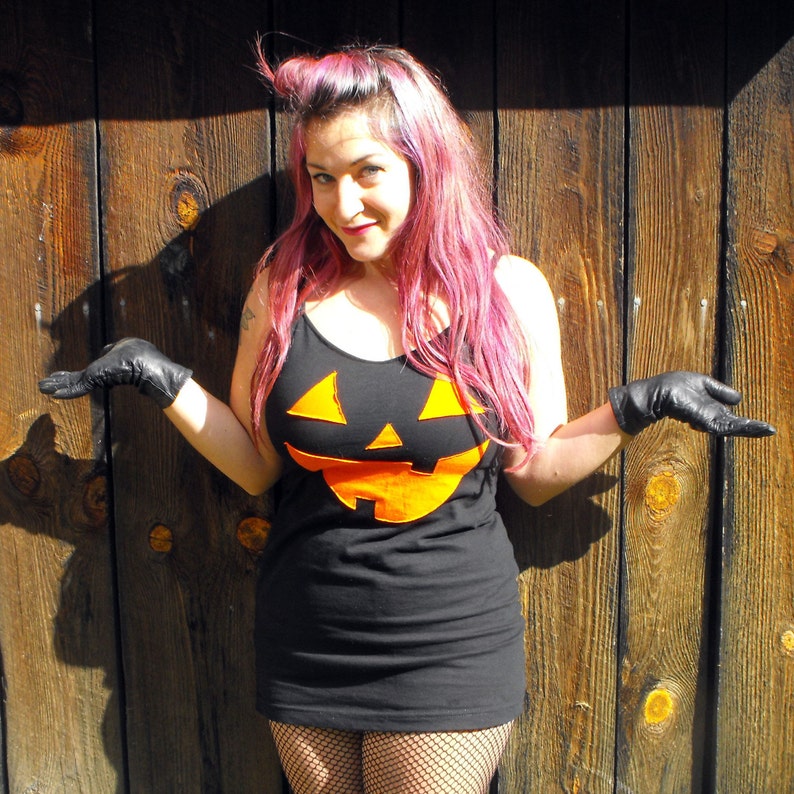 MADE TO ORDER Womens Jack O Lantern Pumpkin Halloween Costume | Etsy