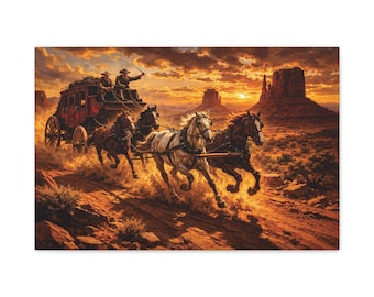 Miniature Wells Fargo Cowboy Western Signs - Etsy