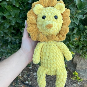 Lion Crochet Pattern