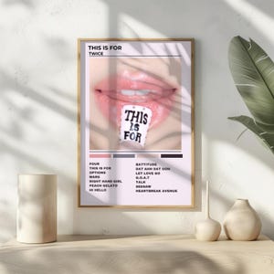 Twice This Is For Wall Decor KPOP Girl Group