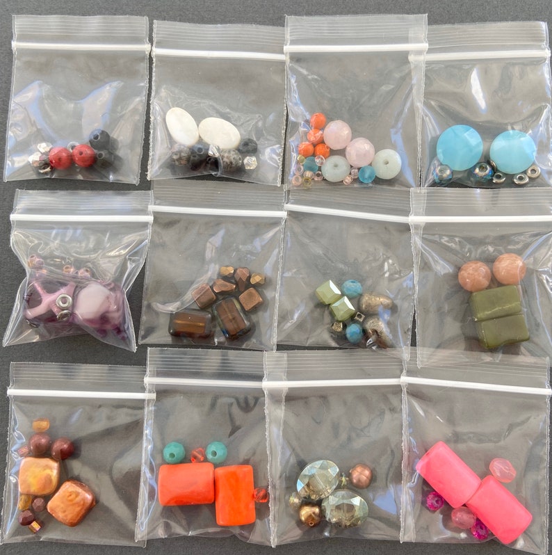Earring Making Kit 12 Pair Complete Supplies Mix Basic Etsy